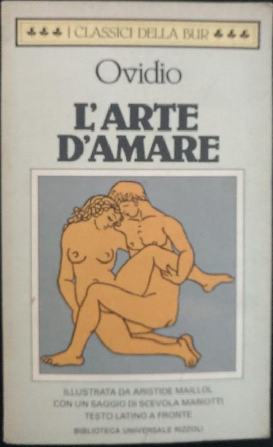 L' arte d'amare - P. Nasone Ovidio - copertina