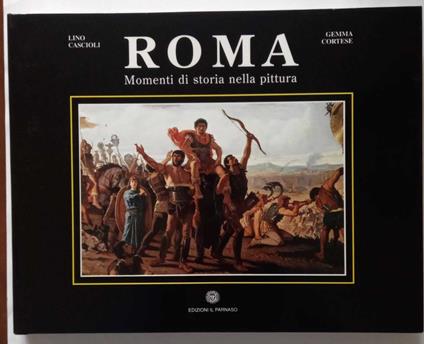Roma momenti di storia nella pittura - copertina