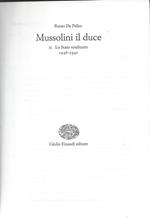 Mussolini il duce. 1936-1940