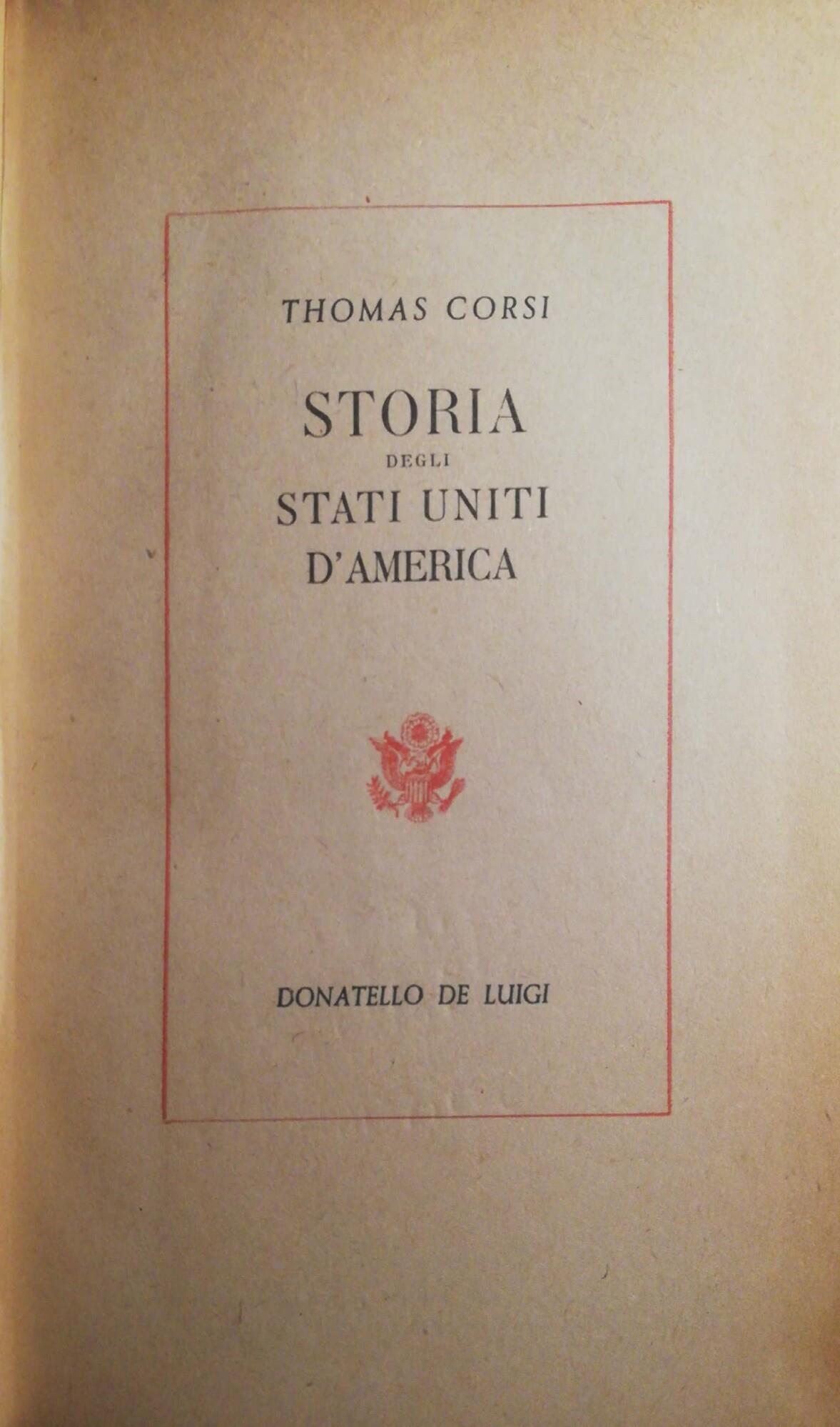 Storia degli Stati Uniti D'America