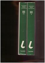 Letteratura Italiana Contemporanea Voll. Iii/1- Iii/2