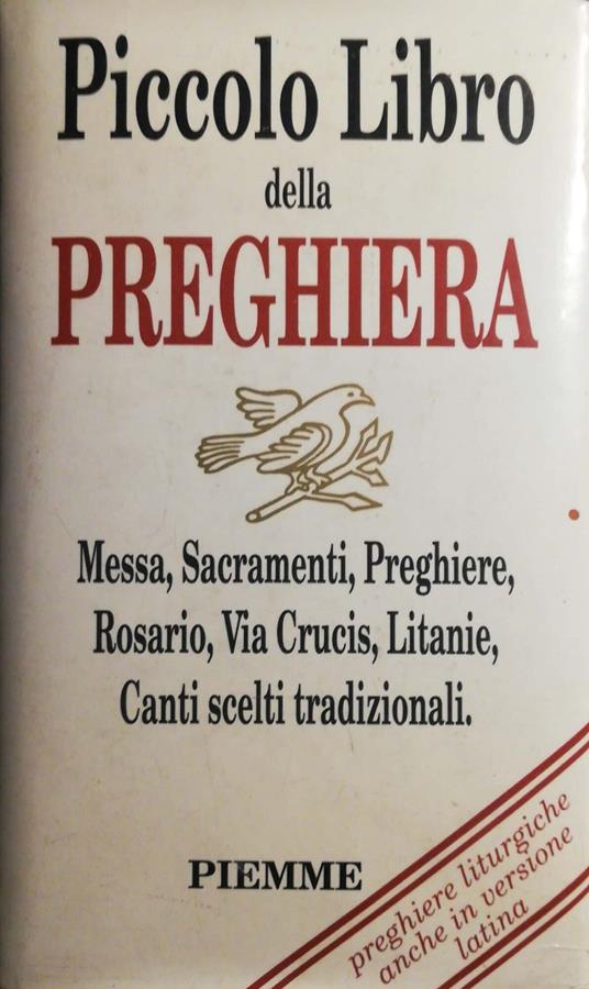Piccolo libro della preghiera - Anonimo - copertina