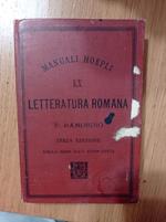 Letteratura romana