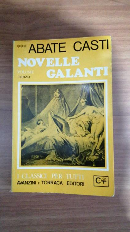 Novelle galanti vol. 3° - copertina