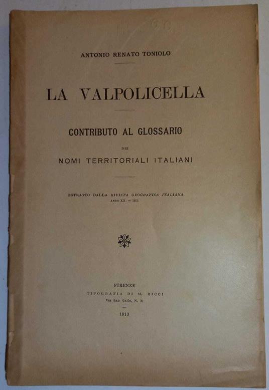 La Valpolicella - copertina