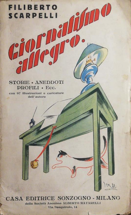 Giornalismo allegro - Filiberto Scarpelli - copertina