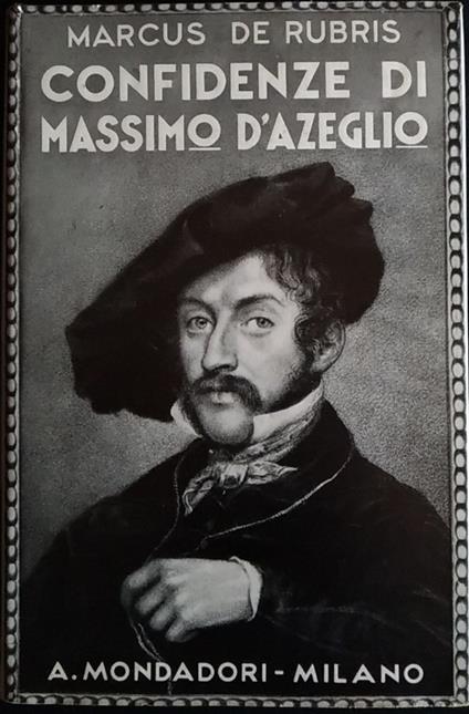Confidenze di Massimo D'Azeglio - copertina