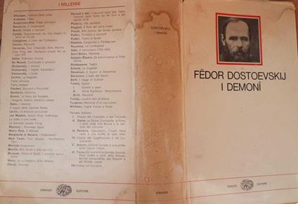 I demoni - Fëdor Dostoevskij - copertina