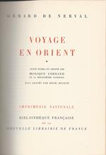 Voyage en Orient *