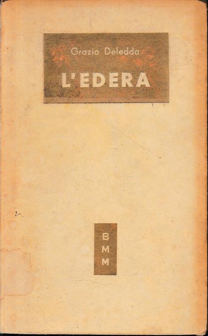 L' edera - Grazia Deledda - copertina