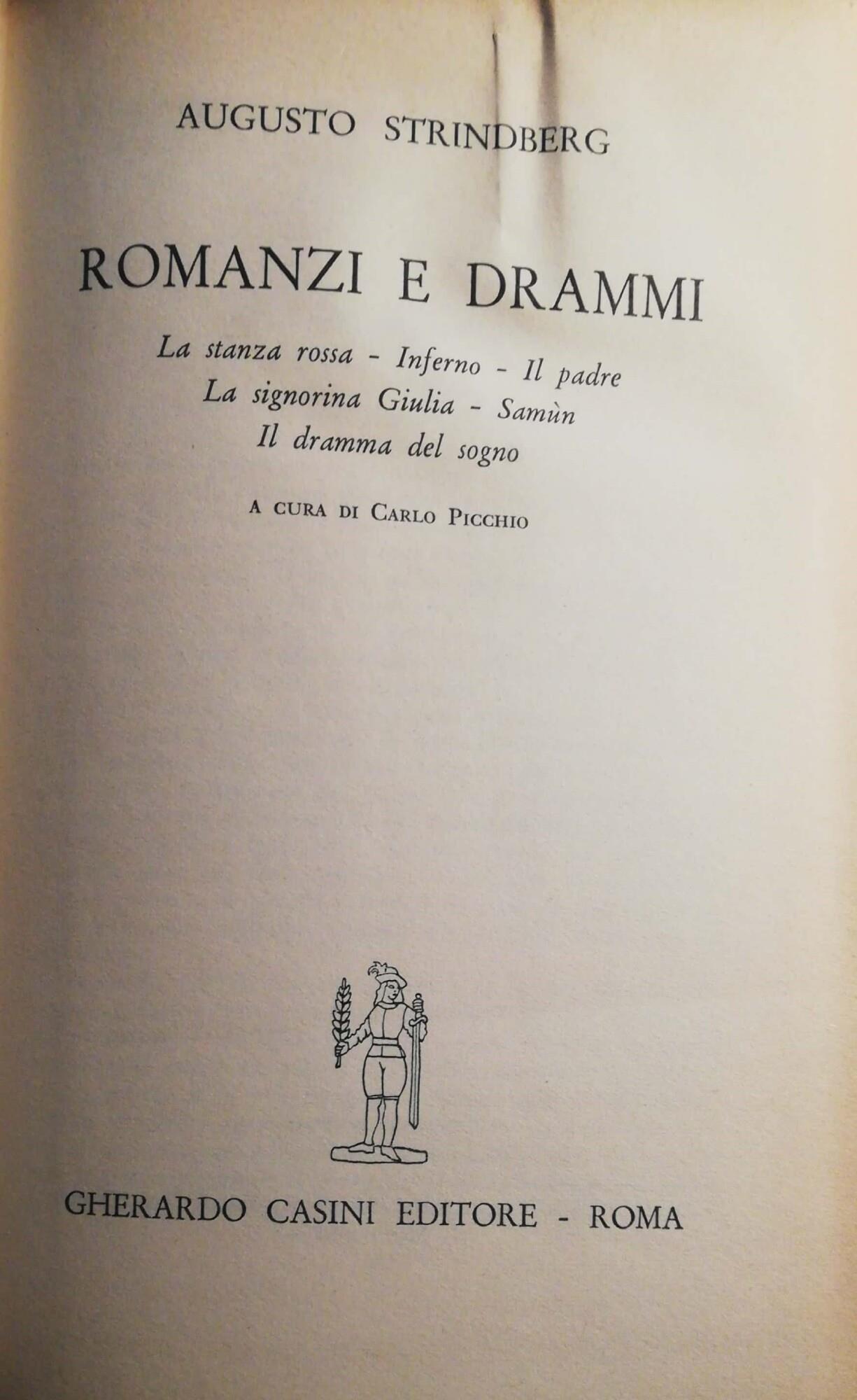 Romanzi e drammi