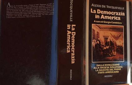 La democrazia in America - Alexis de Tocqueville - copertina