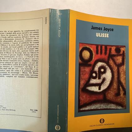 Ulisse - James Joyce - copertina