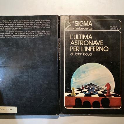L' ultima astronave per l'inferno - John Boyd - copertina