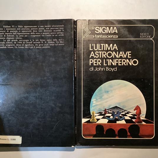 L' ultima astronave per l'inferno - John Boyd - copertina