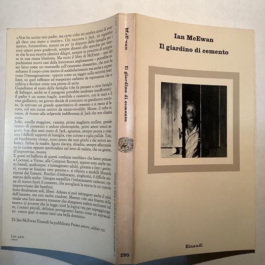 Il giardino di cemento - Ian McEwan - copertina