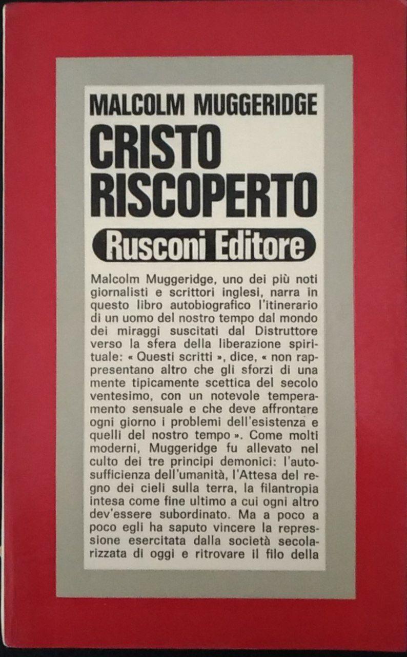 Cristo riscoperto