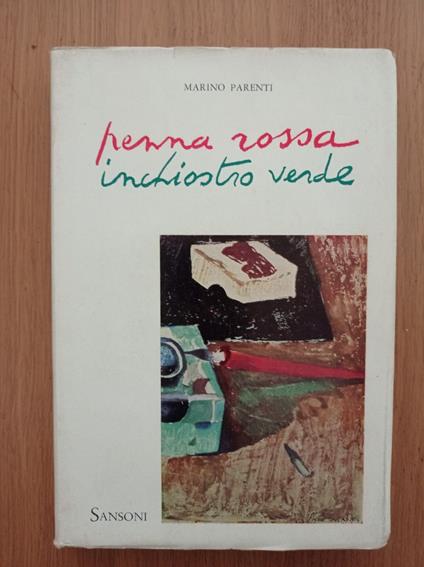 Penna rossa inchiostro verde - Marino Parenti - copertina