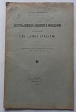 Seconda serie di aggiunte e correzioni al Catalogo dei Laghi Italiani