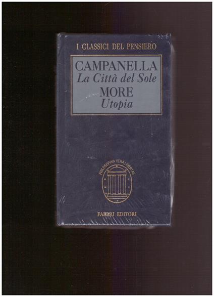 La Citta' Del Sole More Utopia - Tommaso Campanella - copertina