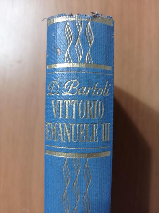 Vittorio Emanuele III - Domenico Bartoli - copertina