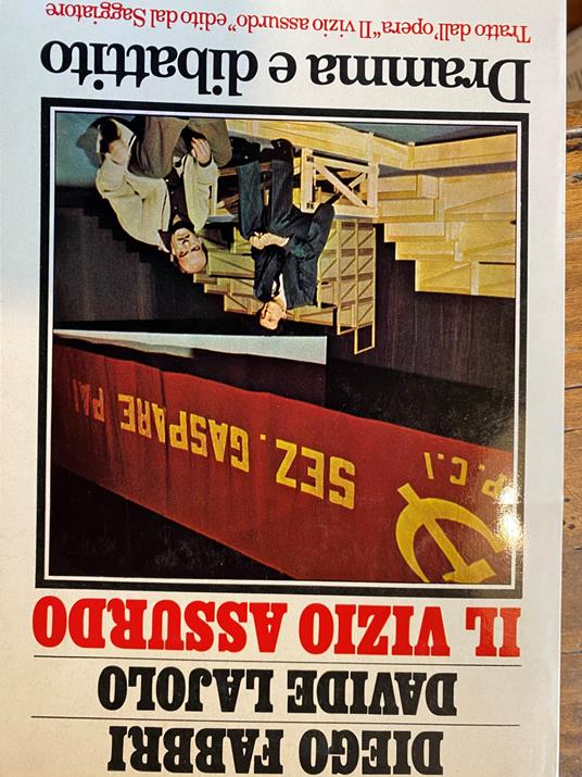 Il vizio assurdo. Dramma e dibattito - Davide Lajolo - copertina