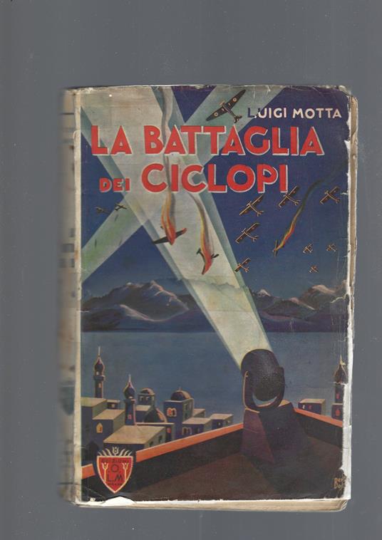 Battaglia Dei Ciclopi - Luigi Motta - copertina