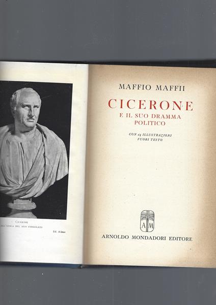 Cicerone E Il Suo Dramma Politico - Maffio Maffii - copertina