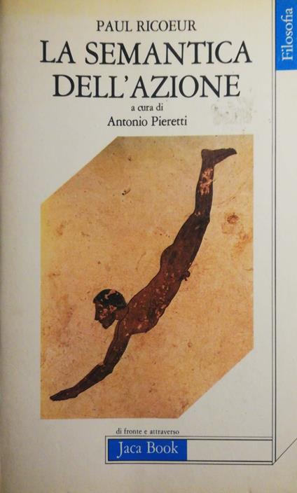La semantica dell'azione, discorso e azione - Paul Ricoeur - copertina