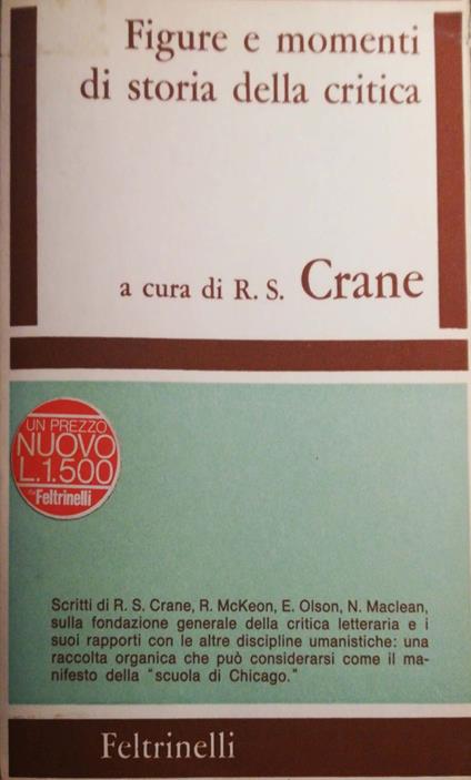 Figure e momenti di storia della critica - copertina