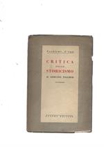 Critica Dello Storicismo