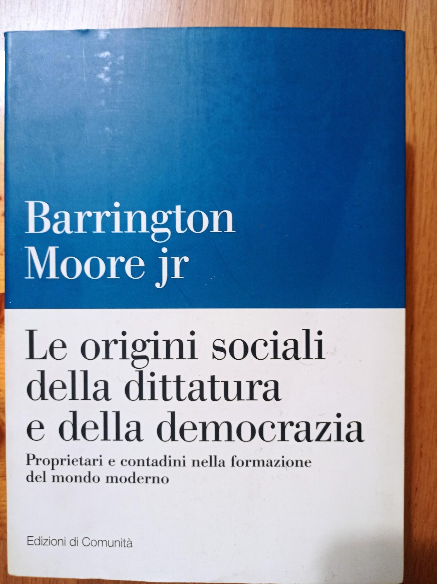 Le origini sociali delal dittatura e della democrazia