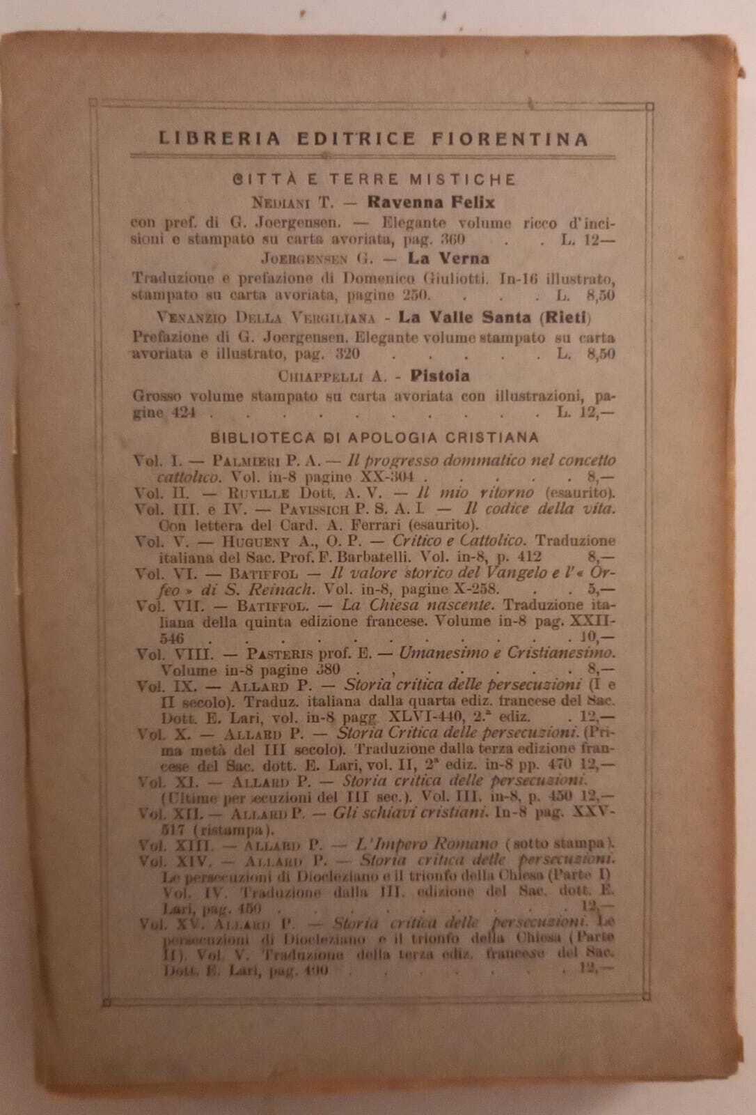Storia universale della Chiesa. Volume I