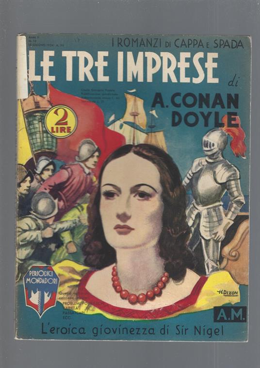 Tre Imprese - Arthur Conan Doyle - copertina