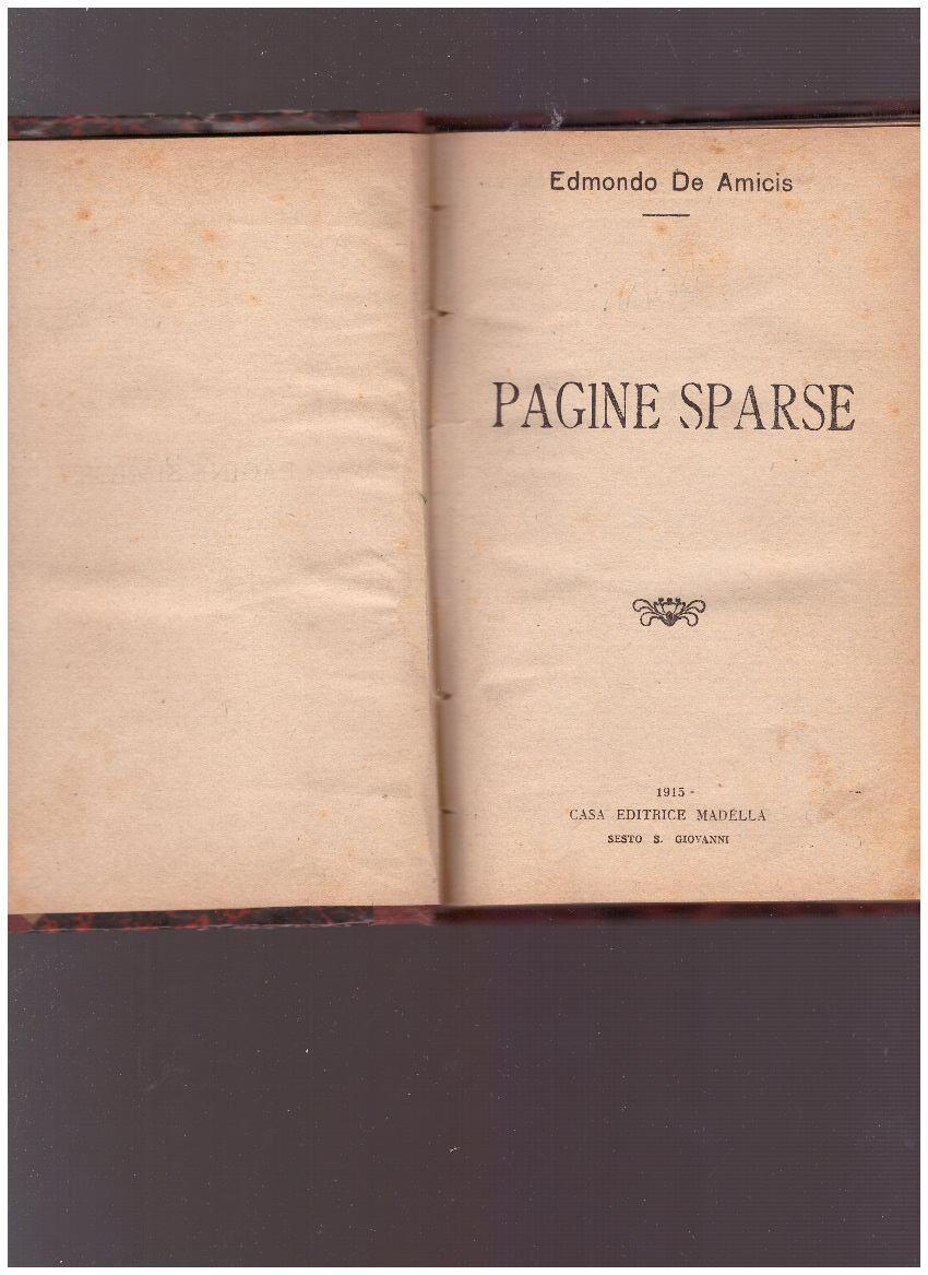 Pagine Sparse