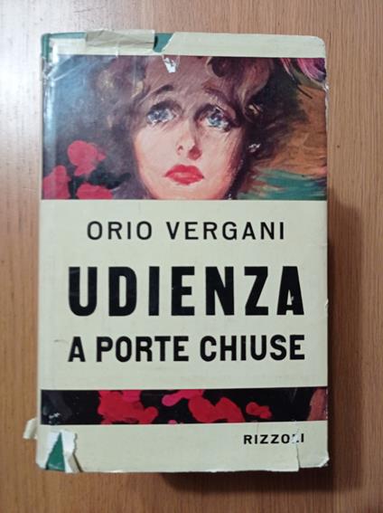 Udienza a porte chiuse - Orio Vergani - copertina