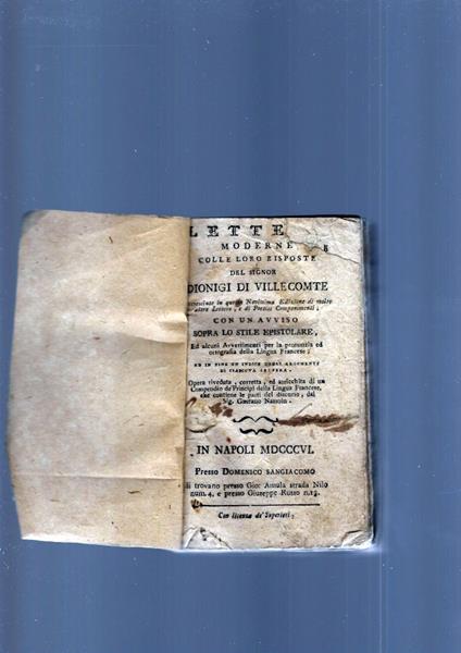 Lettere Moderne Colle Loro Risposte - copertina