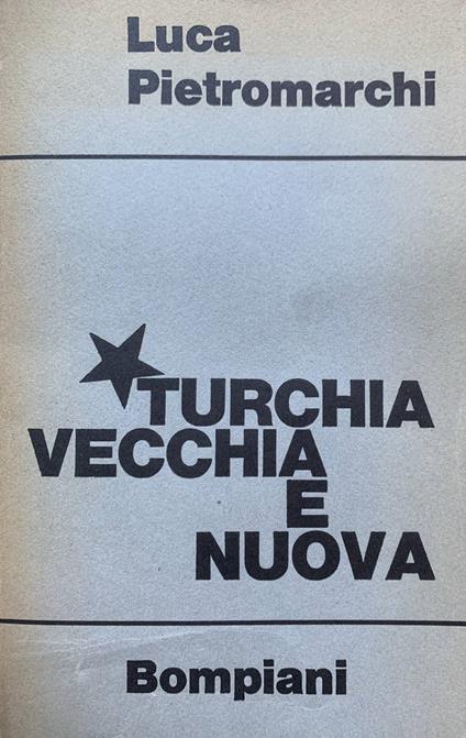 Turchia vecchia e nuova - Luca Pietromarchi - copertina