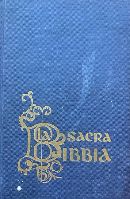 La Sacra Bibbia - copertina