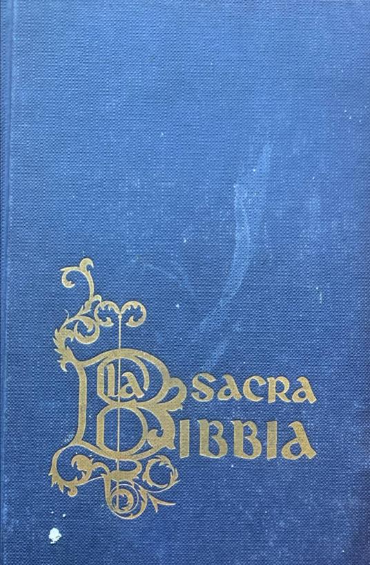 La Sacra Bibbia - copertina