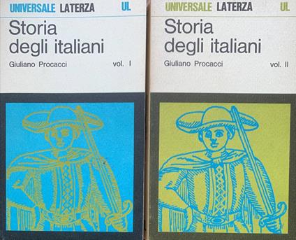 Storia degli italiani - Giuliano Procacci - copertina