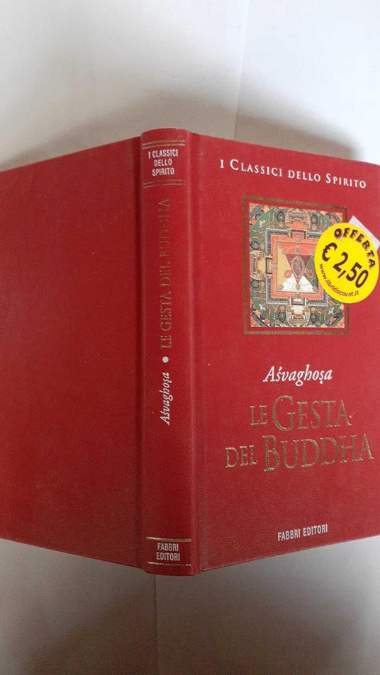Le gesta del Buddha. Buddhacarita canti I-XIV - Asvaghosa - copertina