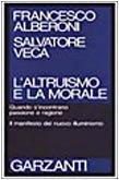 L' altruismo e la morale - Francesco Alberoni - copertina