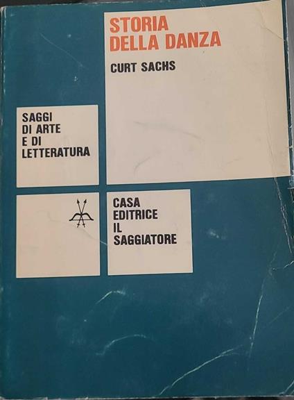 Storia della danza - Curt Sachs - copertina
