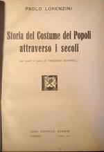 Storia del costume dei popoli attraverso i secoli