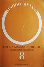 Per un sinodo di popolo