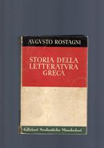 Storia Della Letteratura Greca