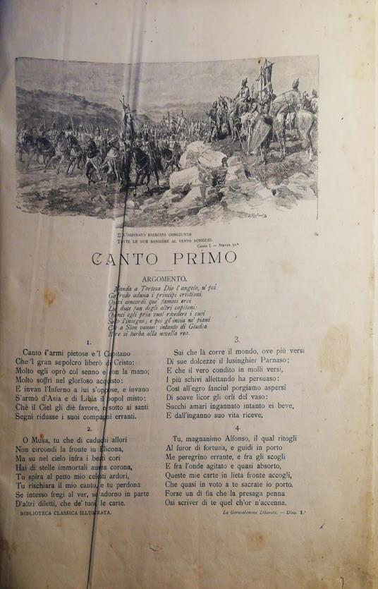 La Gerusalemme Liberata - Anonimo - copertina