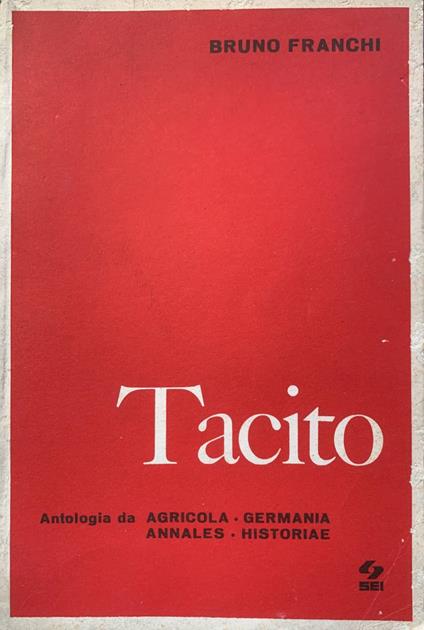 Tacito - Bruno Franchi - copertina