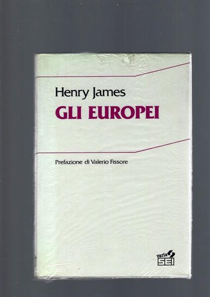 Gli europei - Henry James - copertina